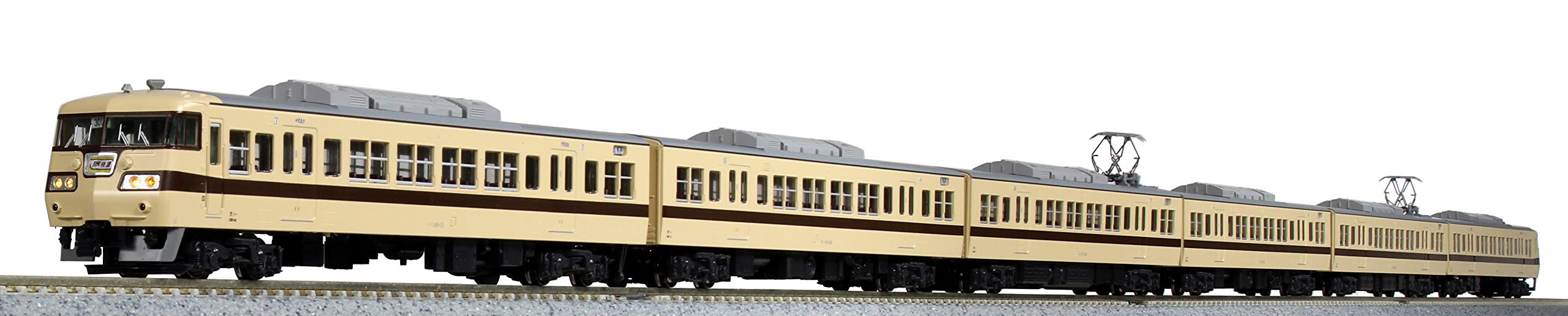 Kato N Gauge Railway Model Train - 117 Series New Rapid 6-Car Set 10-1607- Japan Figure Store - #1 Bring To You The Best Japanese Goods