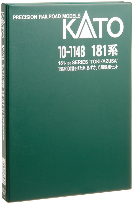Kato N Gauge 181-100 Series 6-Car Railway Model Train Set Toki/Azusa 10-1148- Japan Figure Store - #1 Bring To You The Best Japanese Goods