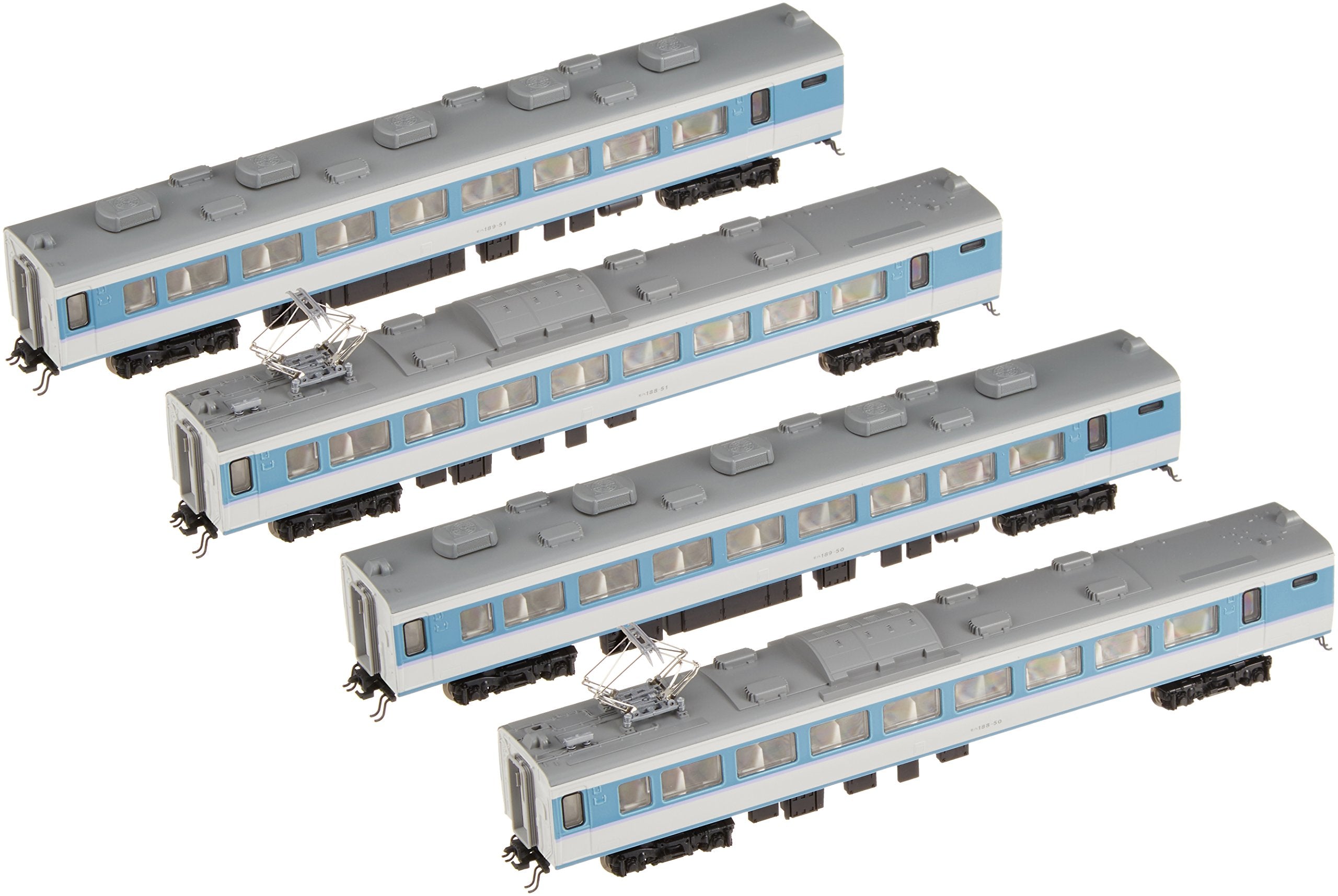 Kato 10-427 N Gauge 189 Series Azusa 4-Car Set New Color Model Train- Japan Figure Store - #1 Bring To You The Best Japanese Goods