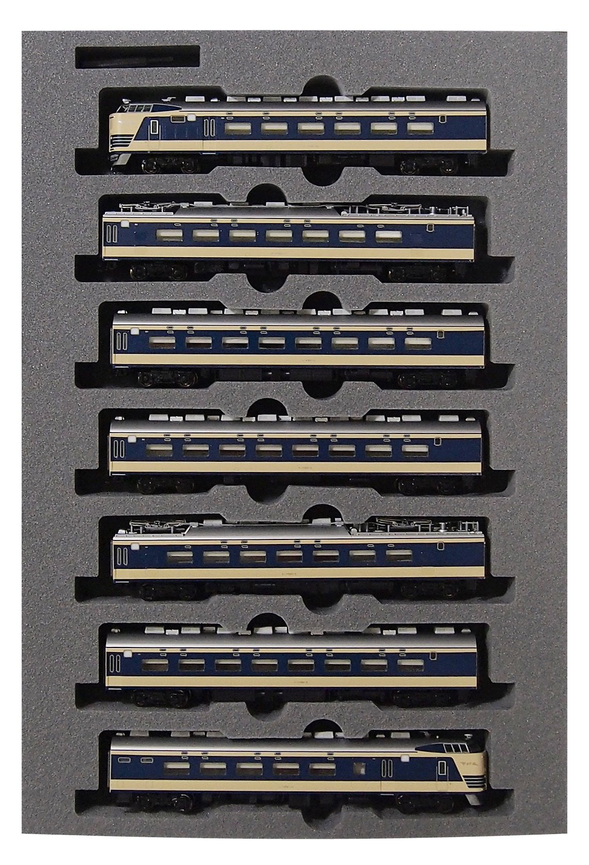 Kato N Gauge 7-Car Set 10-1354 581 Series Basic Railway Model Train- Japan Figure Store - #1 Bring To You The Best Japanese Goods