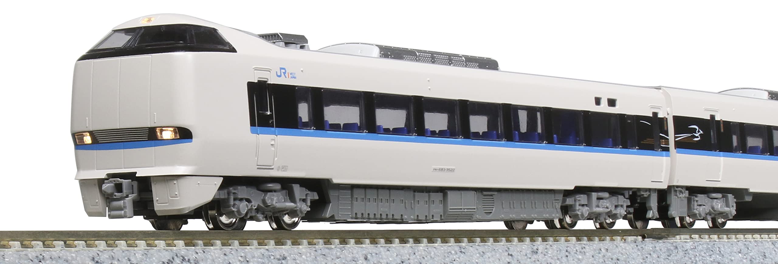 KATO 10-1748 Series 683-2000 'Thunderbird' Renewal Car 3 Cars Add-On Set N Scale- Japan Figure Store - #1 Bring To You The Best Japanese Goods