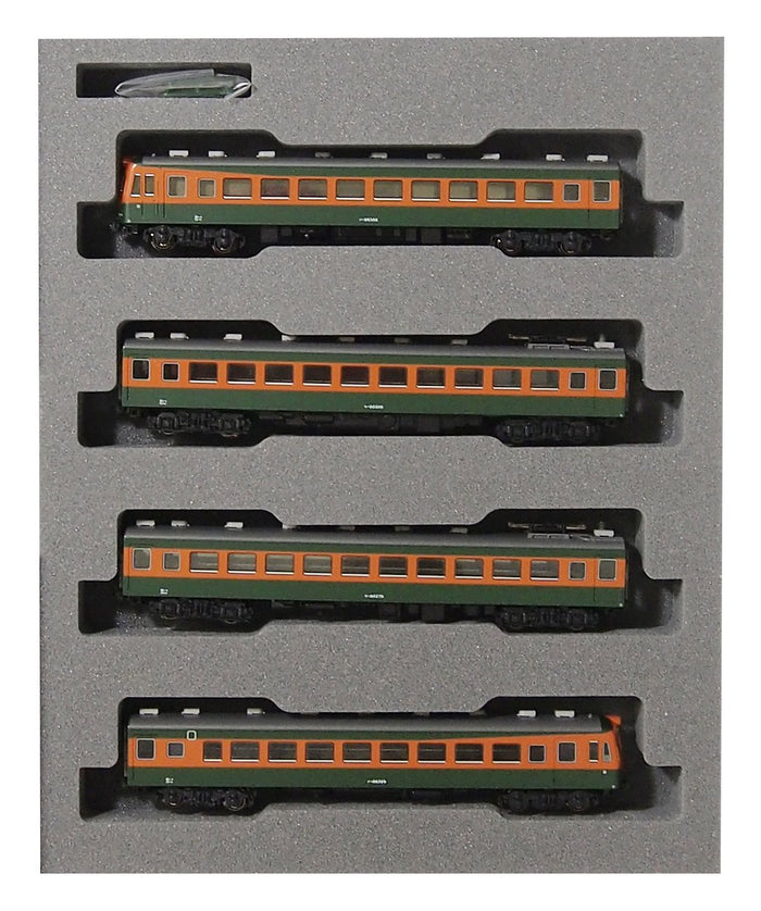 Kato N Gauge 4-Car Set 80-300 Series Iida Line Railway Model Train 10-1384- Japan Figure Store - #1 Bring To You The Best Japanese Goods