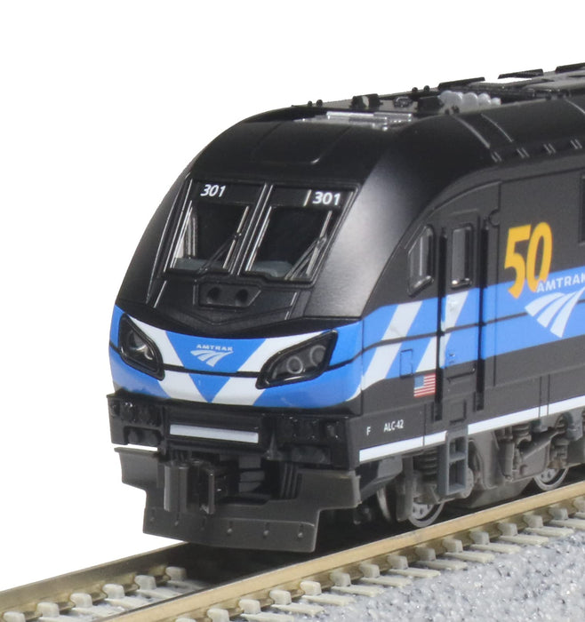 Kato N Gauge Alc-42 Charger Diesel Locomotive Amtrak Day One 50th Anniversary #301 Model 17-736-K- Japan Figure Store - #1 Bring To You The Best Japanese Goods