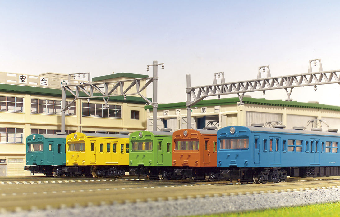 Kato N Gauge 103 Series Blue 3-Car Set Commuter Train Model- Japan Figure Store - #1 Bring To You The Best Japanese Goods