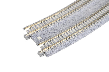 Kato N Gauge Double Track Approach R480/447-22.5° Railway Model Left-Right Piece Set 20-186- Japan Figure Store - #1 Bring To You The Best Japanese Goods