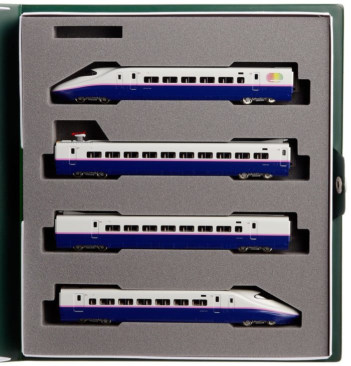 Kato N Gauge E2 Series 1000 Shinkansen Hayate 4-Car Train Set 10-278- Japan Figure Store - #1 Bring To You The Best Japanese Goods