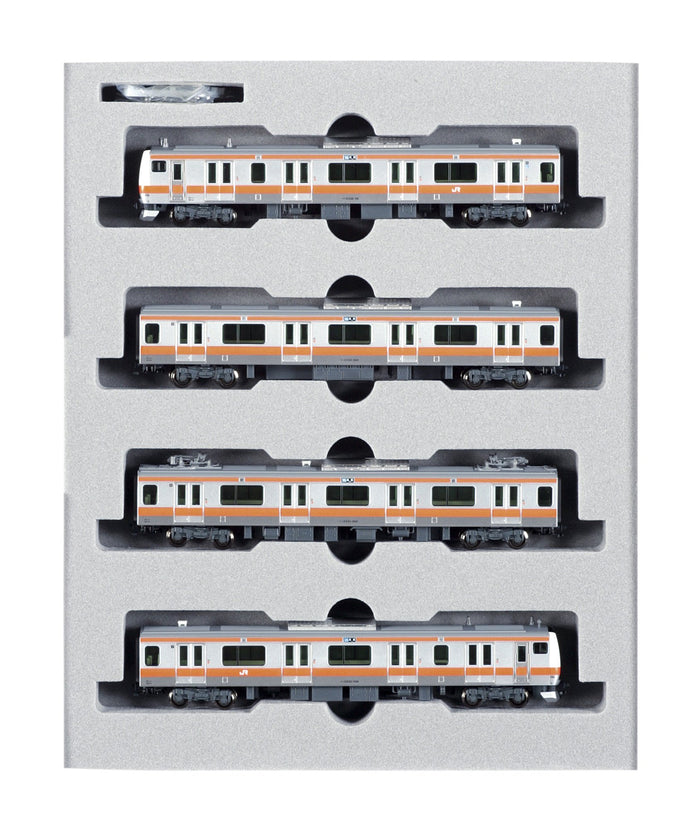 Kato N Gauge E233 Series 4-Car Set Chuo Line Railway Model Train 10-542- Japan Figure Store - #1 Bring To You The Best Japanese Goods