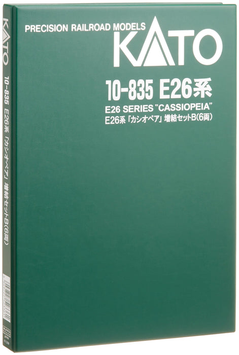Kato N Gauge Cassiopeia B 6-Car Set - 10-835 Railway Model Passenger Car- Japan Figure Store - #1 Bring To You The Best Japanese Goods