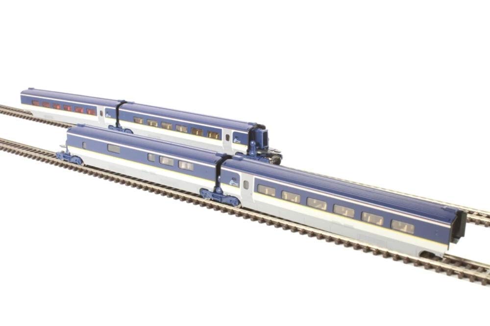 Kato Eurostar 4-Car Set N Gauge - New Paint 10-1298 Model Railway Train- Japan Figure Store - #1 Bring To You The Best Japanese Goods
