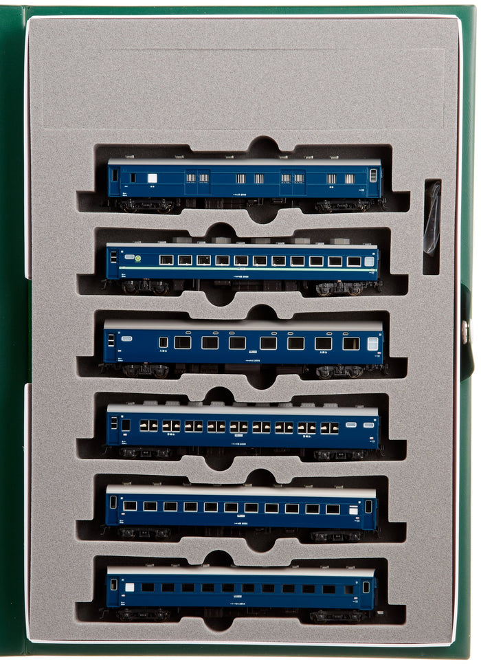 Kato 10-879 N Gauge Express Tsugaru 6-Car Railway Model Passenger Set- Japan Figure Store - #1 Bring To You The Best Japanese Goods