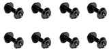 Kato N Gauge Black Hollow Shaft Wheels Short Axle for Snap-On Trucks 8pc Set- Japan Figure Store - #1 Bring To You The Best Japanese Goods