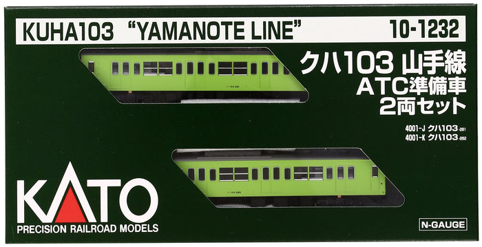 Kato N Gauge 10-1232 Yamanote Line 2-Car Set Kuha103 ATC Model Railway Train- Japan Figure Store - #1 Bring To You The Best Japanese Goods