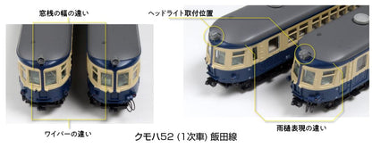 Kato Railway Model Train Set - N Gauge Kumoha52 1st Edition Iida Line 4-Car 10-1764- Japan Figure Store - #1 Bring To You The Best Japanese Goods