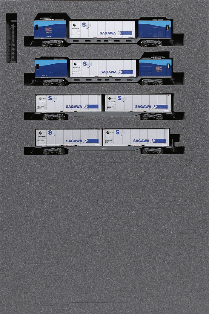 Kato M250 Series 4 Cars Set A N Gauge Super Rail Cargo U50A 10-1722 Model Train- Japan Figure Store - #1 Bring To You The Best Japanese Goods
