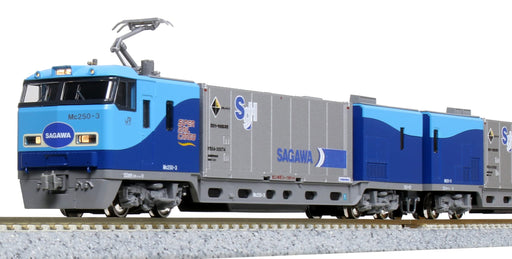 Kato M250 Series N Gauge 4-Car Super Rail Cargo U50A Basic Set - Railway Model Train- Japan Figure Store - #1 Bring To You The Best Japanese Goods