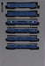 Kato N Gauge 6-Car Set Mail/Baggage Train Tokaido/Sanyo Late Formation Model 10-1590- Japan Figure Store - #1 Bring To You The Best Japanese Goods