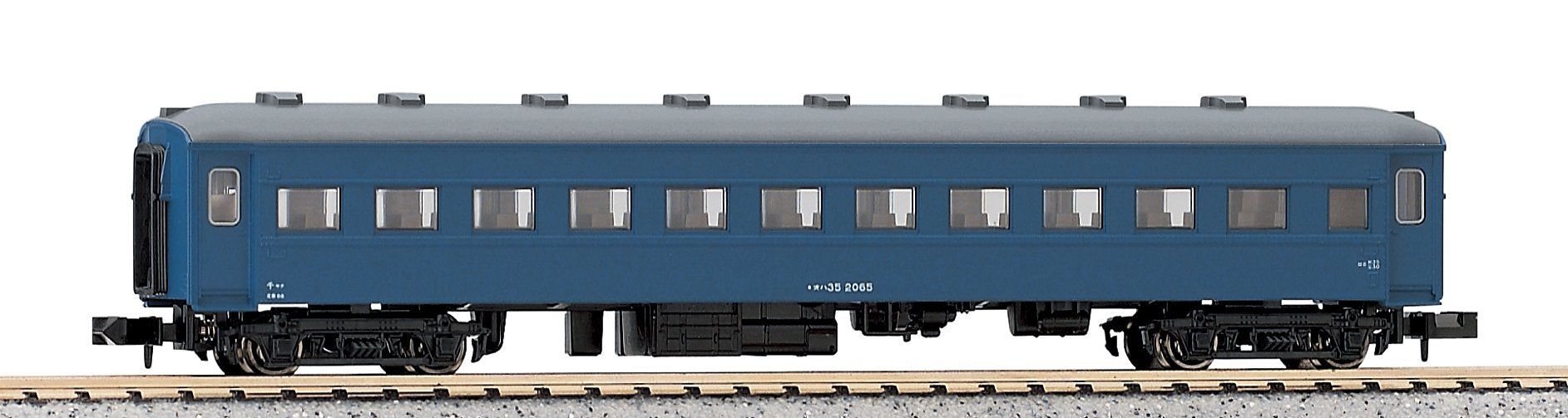 Kato Blue Oha35 Model - N Gauge 5127-2 General Railway Passenger Car- Japan Figure Store - #1 Bring To You The Best Japanese Goods