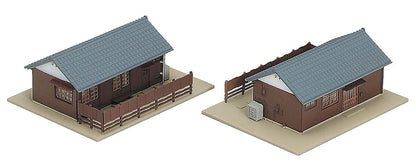 KATO - 23-235 Railway Official Residences - 2 Houses - N Scale- Japan Figure Store - #1 Bring To You The Best Japanese Goods