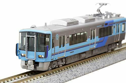 Kato N Scale Ir Ishikawa Railway Series 521 Indigo 2-car Set- Japan Figure Store - #1 Bring To You The Best Japanese Goods