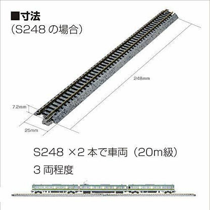 Kato N Scale Model Railroad Fractional Track Set B Kato 20-092- Japan Figure Store - #1 Bring To You The Best Japanese Goods