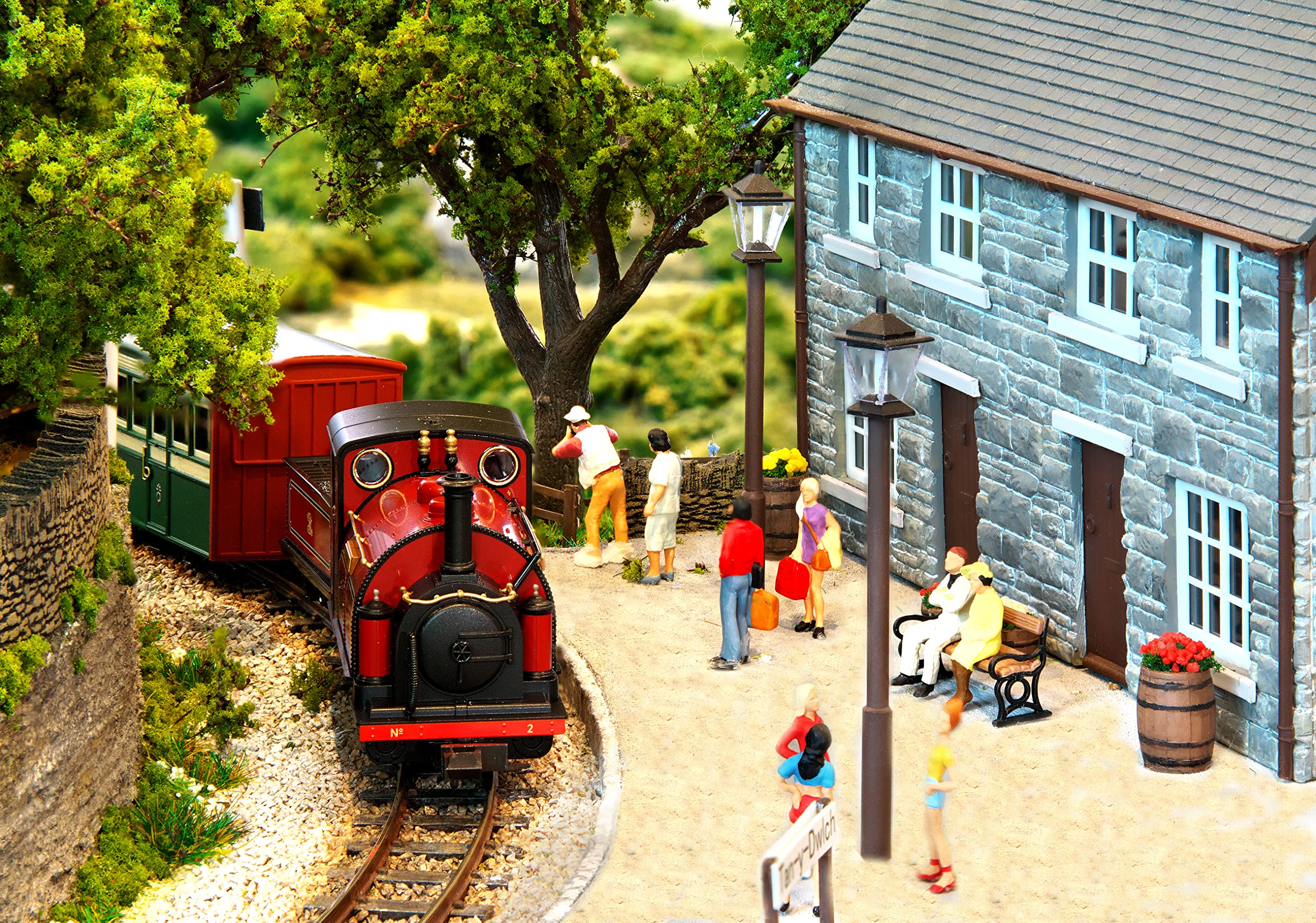 Kato Small England Prince Red Model Steam Locomotive Narrow Gauge 51-201B- Japan Figure Store - #1 Bring To You The Best Japanese Goods