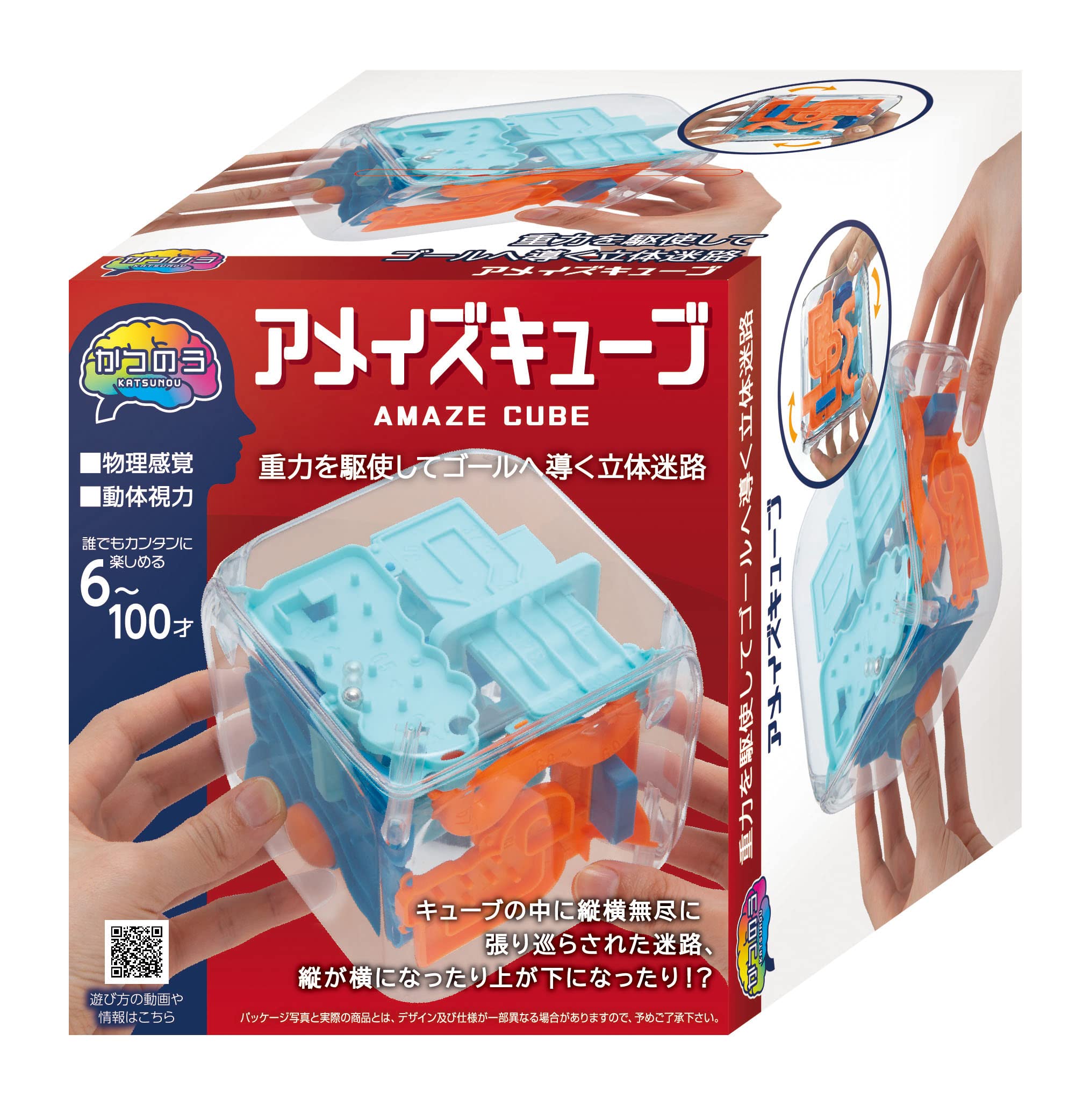 Hanayama Japan Katsunou Amaze Cube Puzzle- Japan Figure Store - #1 Bring To You The Best Japanese Goods