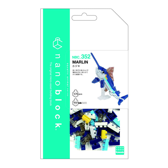 KAWADA Nbc-352 Nanoblock Marlin- Japan Figure Store - #1 Bring To You The Best Japanese Goods