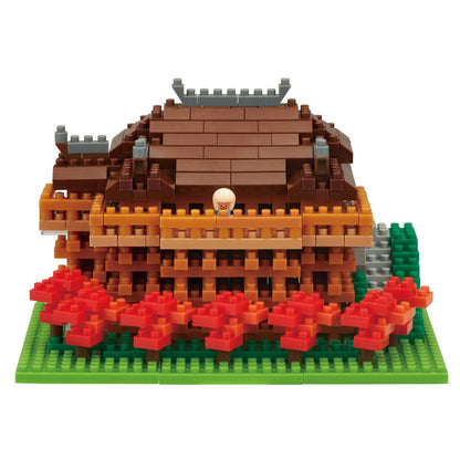 KAWADA Nbh194 Nanoblock Kiyomizudera Temple- Japan Figure Store - #1 Bring To You The Best Japanese Goods