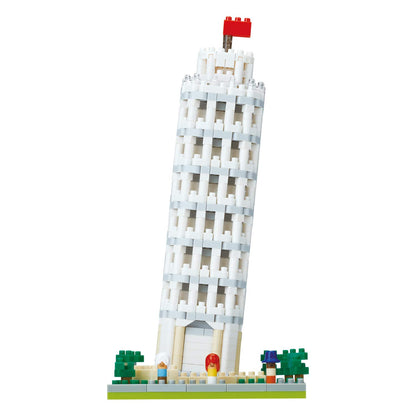 KAWADA Nbh_199 Nanoblock The Leaning Tower Of Pisa- Japan Figure Store - #1 Bring To You The Best Japanese Goods