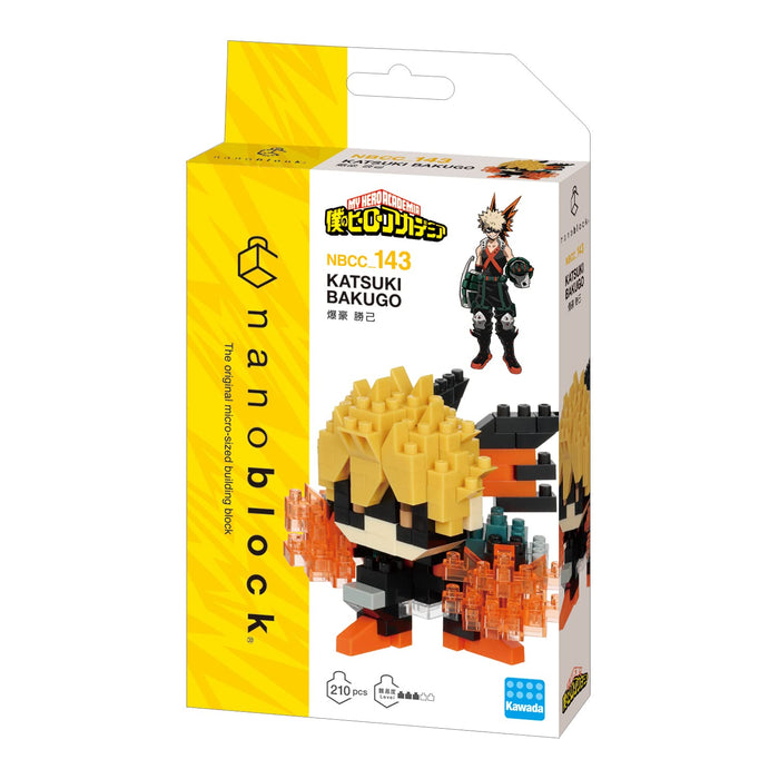 Kawada Nanoblock My Hero Academia Katsuki Bakugou Collectible Toy NBCC_143- Japan Figure Store - #1 Bring To You The Best Japanese Goods