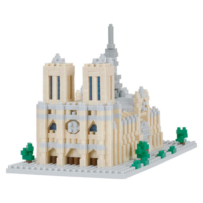 KAWADA Nanoblock Notre Dame Cathedral- Japan Figure Store - #1 Bring To You The Best Japanese Goods