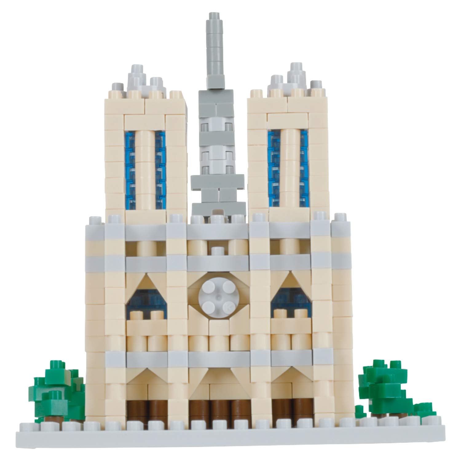 KAWADA Nanoblock Notre Dame Cathedral- Japan Figure Store - #1 Bring To You The Best Japanese Goods
