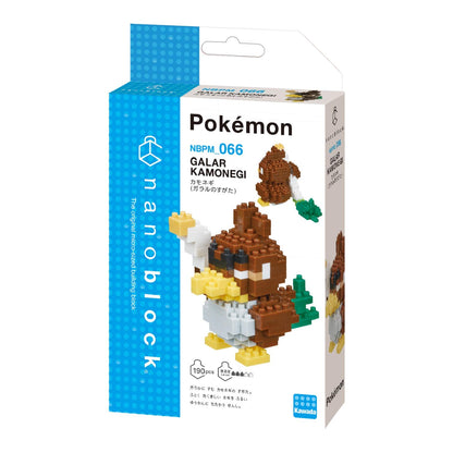 Kawada Nanoblock Pokemon Galar Kamonegi Nbpm_066 Japan Pokemon Building Blocks- Japan Figure Store - #1 Bring To You The Best Japanese Goods