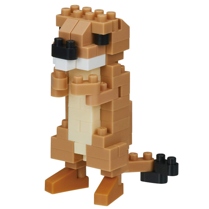 KAWADA Nbc-309 Nanoblock Prairie Dog- Japan Figure Store - #1 Bring To You The Best Japanese Goods