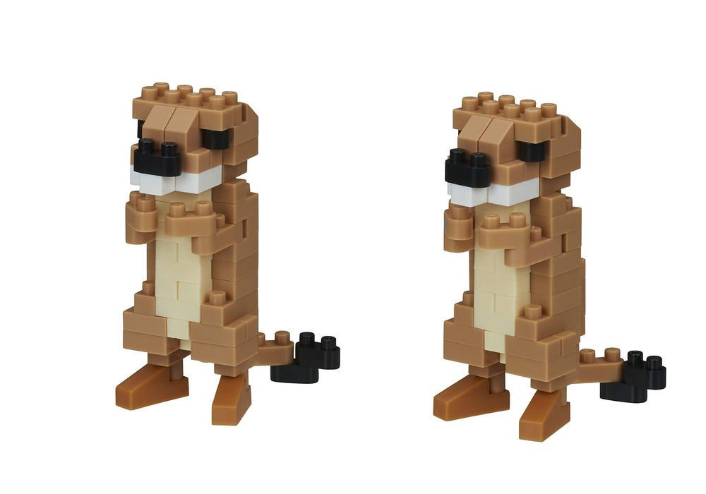 KAWADA Nbc-309 Nanoblock Prairie Dog- Japan Figure Store - #1 Bring To You The Best Japanese Goods