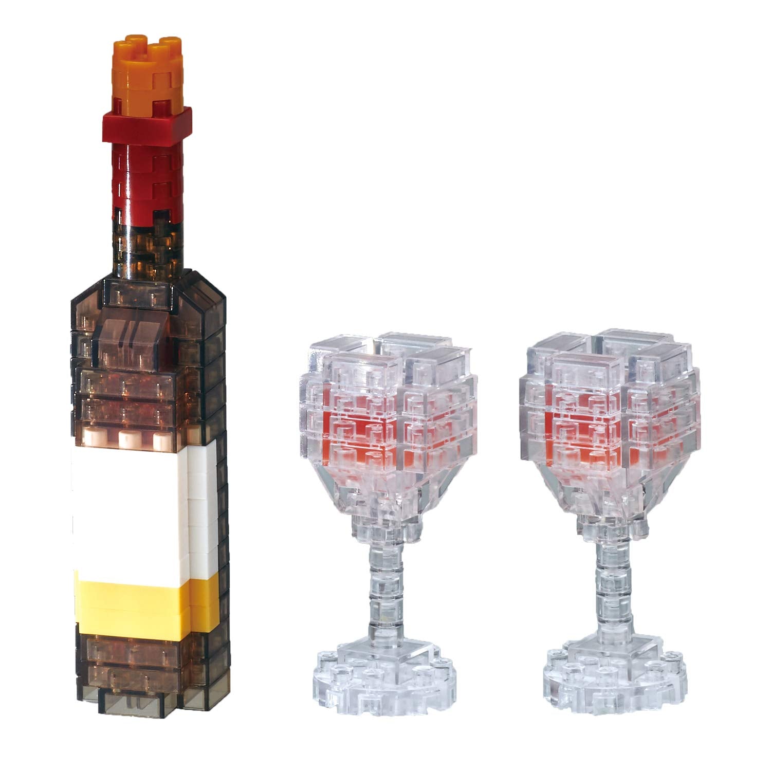 KAWADA Nbc-304 Nanoblock Wine- Japan Figure Store - #1 Bring To You The Best Japanese Goods