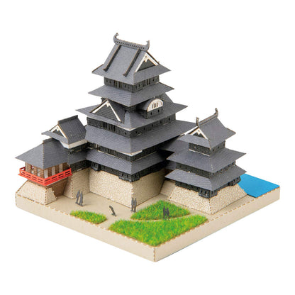 Kawada PN-140 Paper Nano Matsumoto Castle 70x70x70mm- Japan Figure Store - #1 Bring To You The Best Japanese Goods