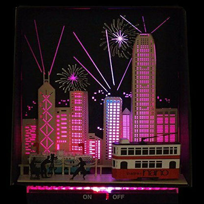 Kawada Pn117 Papernano Hong Kong Paper Craft Model- Japan Figure Store - #1 Bring To You The Best Japanese Goods