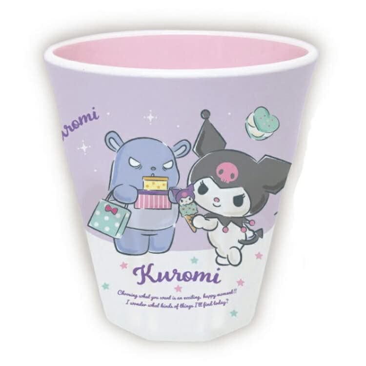 Kcompany Sanrio Melamine Cup Kuromi- Japan Figure Store - #1 Bring To You The Best Japanese Goods