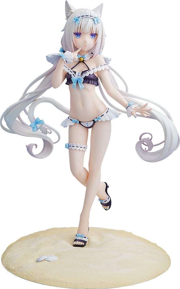 Kdcolle Nekopara Vanilla Maid Swimsuit Ver. 1/7 Scale Plastic Painted Complete Figure Kk14052- Japan Figure Store - #1 Bring To You The Best Japanese Goods