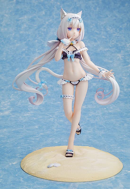 Kdcolle Nekopara Vanilla Maid Swimsuit Ver. 1/7 Scale Plastic Painted Complete Figure Kk14052- Japan Figure Store - #1 Bring To You The Best Japanese Goods