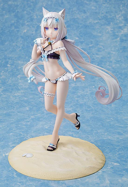 Kdcolle Nekopara Vanilla Maid Swimsuit Ver. 1/7 Scale Plastic Painted Complete Figure Kk14052- Japan Figure Store - #1 Bring To You The Best Japanese Goods