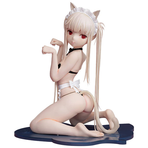 B'Full 1/7 Scale Kemomimi Gakuen Maid Swimsuit Cat Ear Girl Painted Figure - Japan- Japan Figure Store - #1 Bring To You The Best Japanese Goods