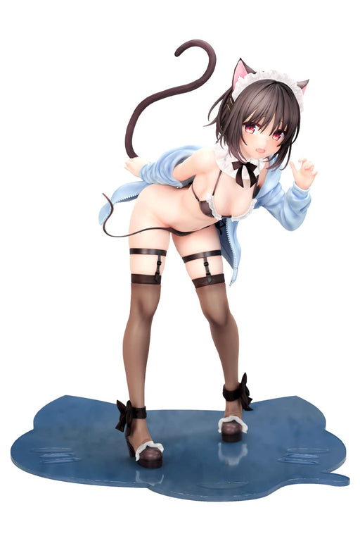 Kemomimi Gakuen Maid Swimsuit Yu-Chan 1/7 Scale Figure By Asuka Irotani B'Full Japan- Japan Figure Store - #1 Bring To You The Best Japanese Goods