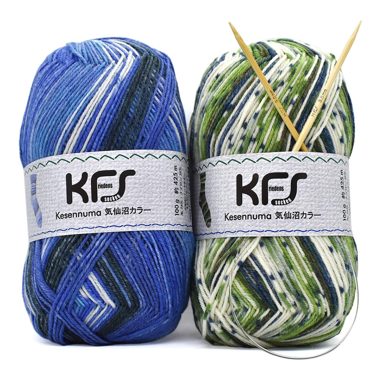 Kfs Hand-Knitting Kit Yarn Opal Belly Band Hat Set Kfs107 Sea Kfs108 Forest Japan Circular Needles- Japan Figure Store - #1 Bring To You The Best Japanese Goods