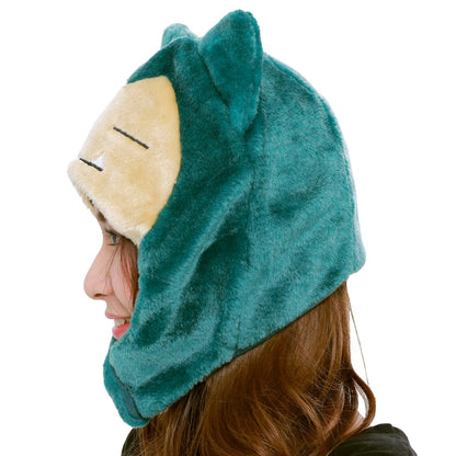 Sazac Kigurumi Cap Pokemon Snorlax From Japan- Japan Figure Store - #1 Bring To You The Best Japanese Goods