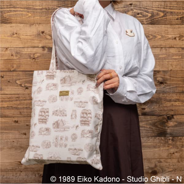 Ensky Japan Kiki'S Delivery Service Nostalgia Sketch Series Tote Bag- Japan Figure Store - #1 Bring To You The Best Japanese Goods