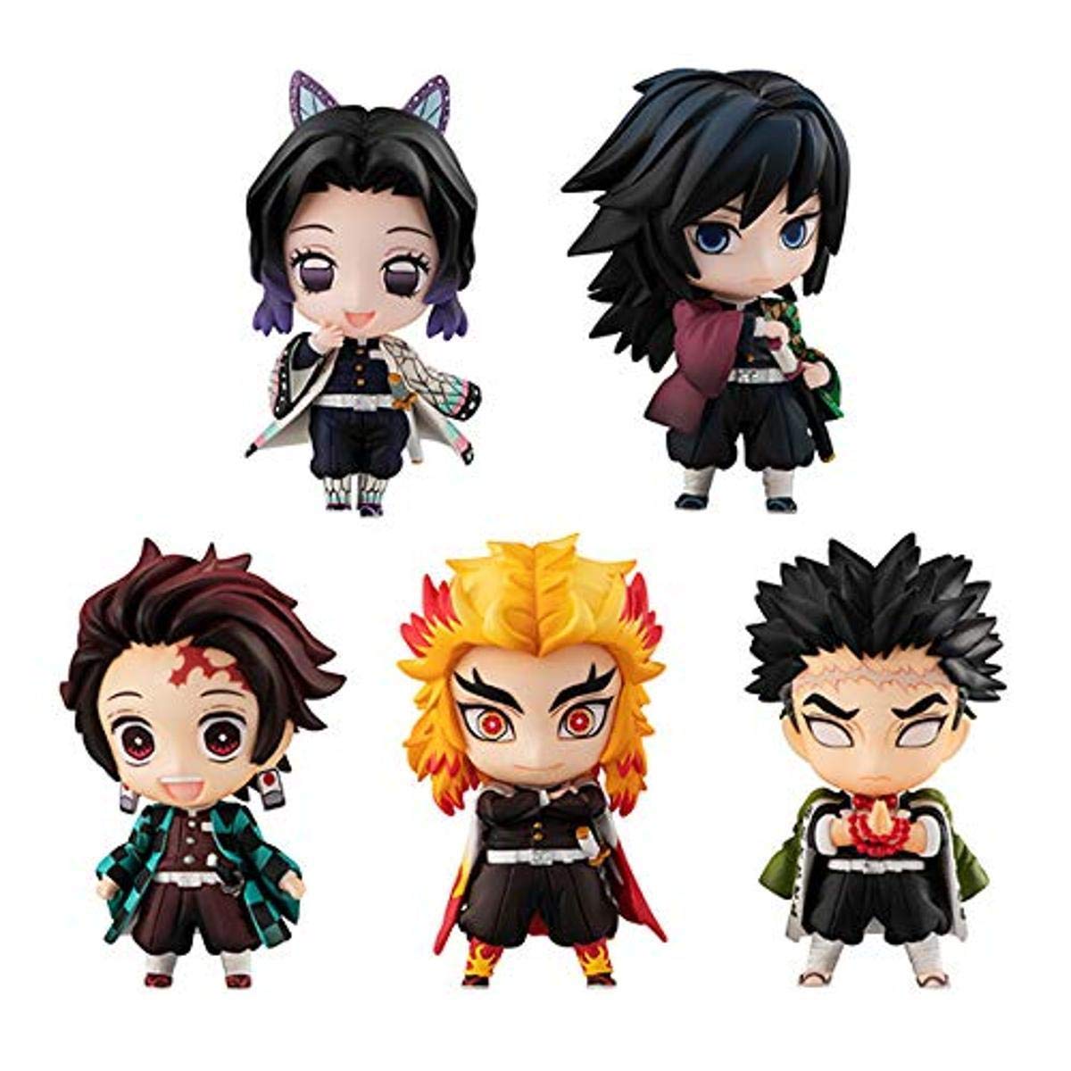 Kimetsu No Yaiba Tanjiro And Pillars Mascot Set A Approx. 50Mm Painted Complete Figure- Japan Figure Store - #1 Bring To You The Best Japanese Goods