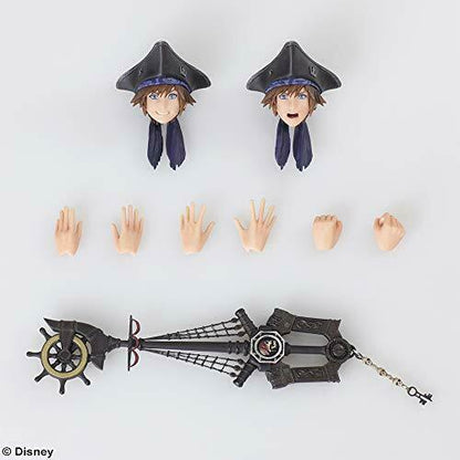 Kingdom Hearts Iii Bring Arts Sora Pirates Of The Caribbean Ver. Figure- Japan Figure Store - #1 Bring To You The Best Japanese Goods
