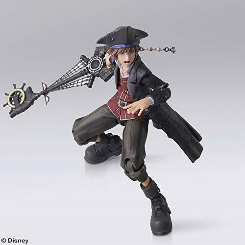 Kingdom Hearts Iii Bring Arts Sora Pirates Of The Caribbean Ver. Figure- Japan Figure Store - #1 Bring To You The Best Japanese Goods